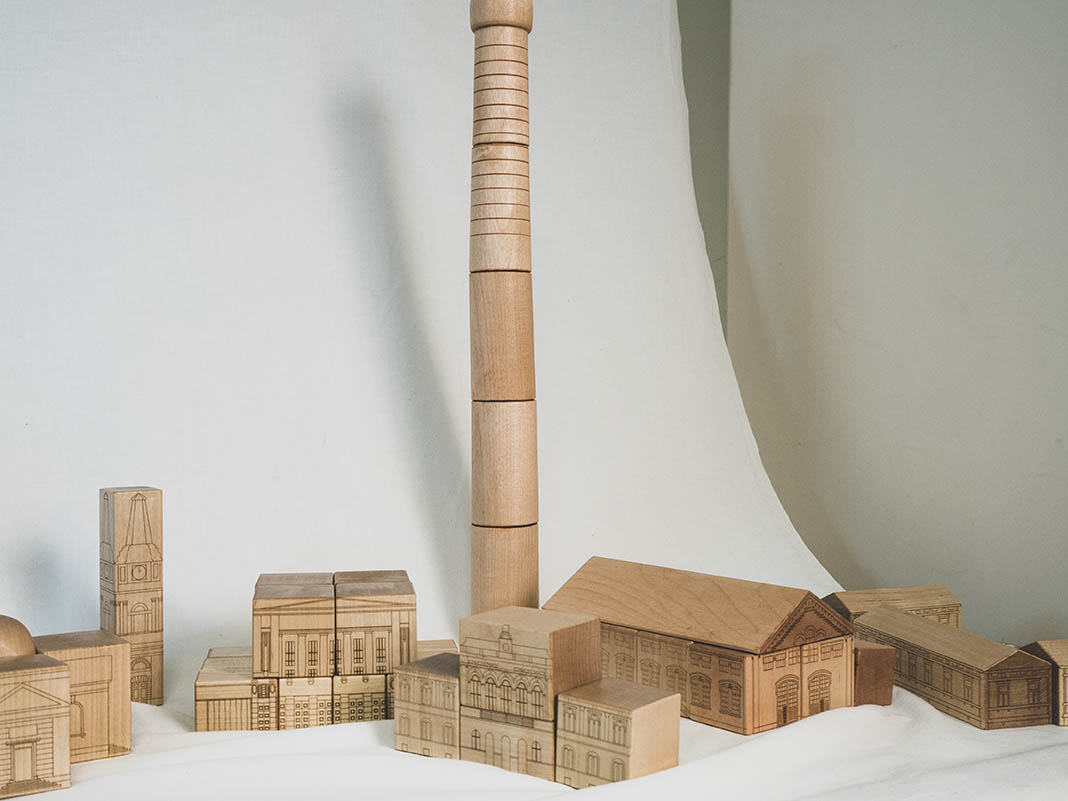 Leikkikaupunki Teollisuusmuseo, Verkatehdas Värjäämö, Raatihuone, Teatteri